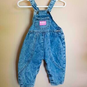 Vintage 6-9 month bubble leg oshkosh overalls